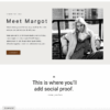New York Template website About Section